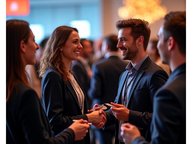 Alumni von Wivara Führung beim professionellen Networking Event